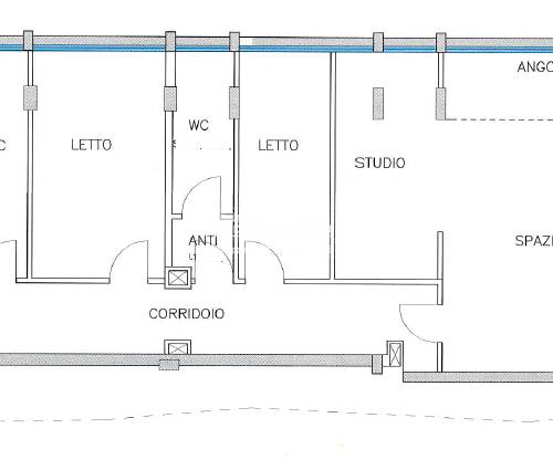 PLANIMETRIA DI PROGETTO AD ABITAZIONE