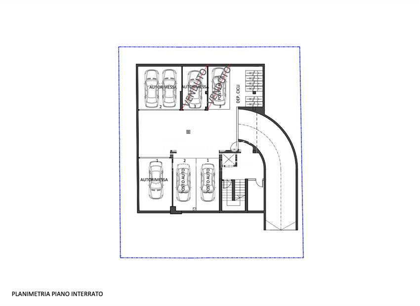 PLAN. PIANO INTERRATO