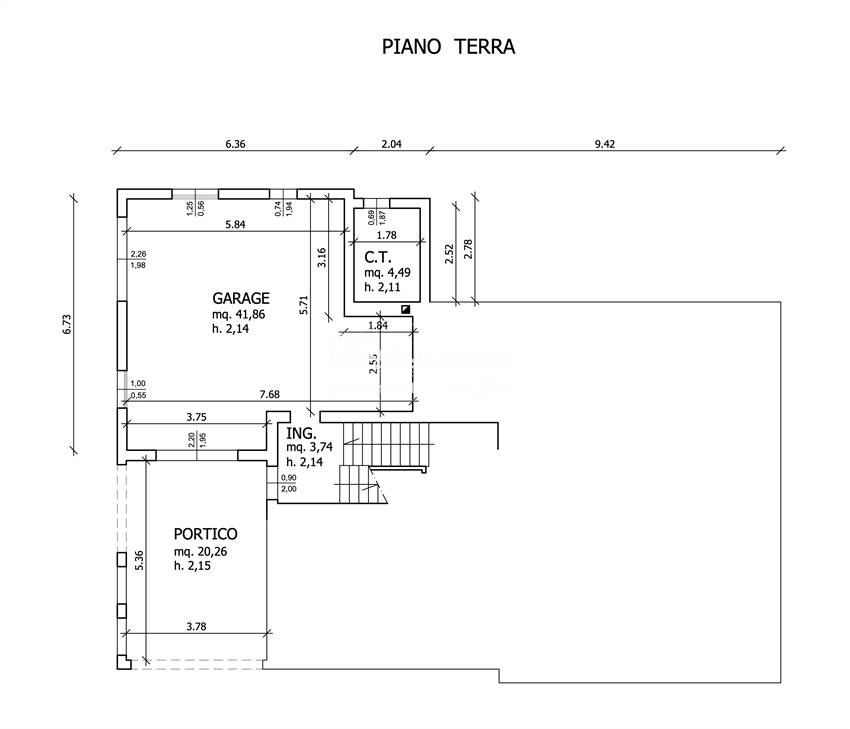 PIANO TERRA PERTINENZE