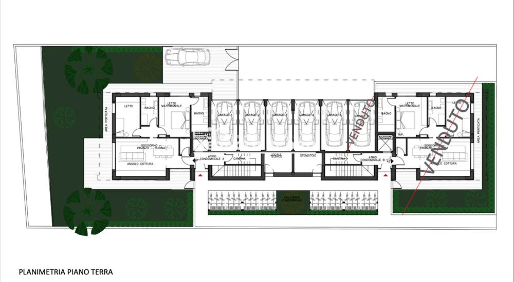 PLAN. PIANO TERRA