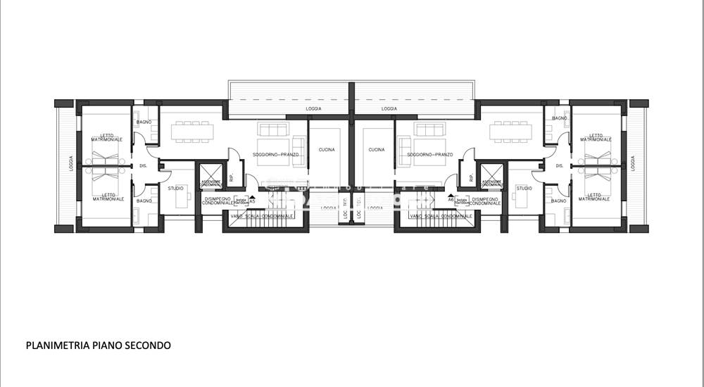 PLAN. PIANO SECONDO