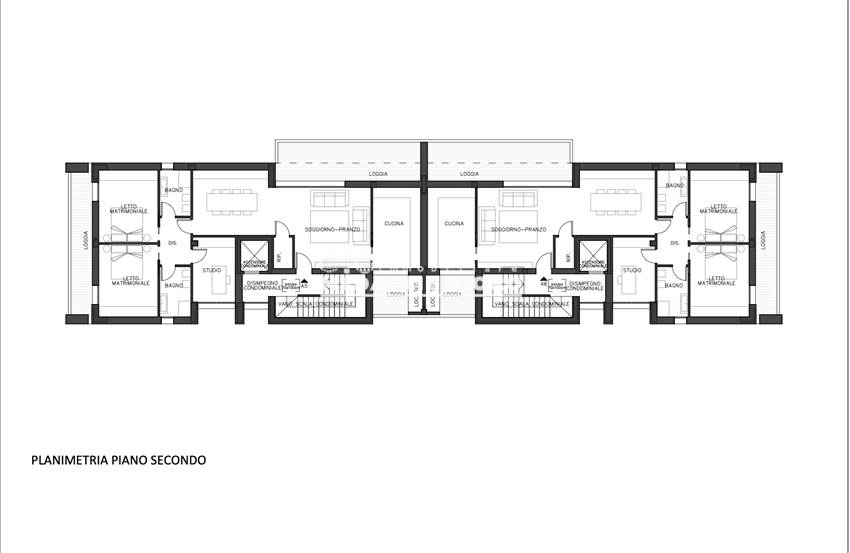 PLAN. PIANO SECONDO